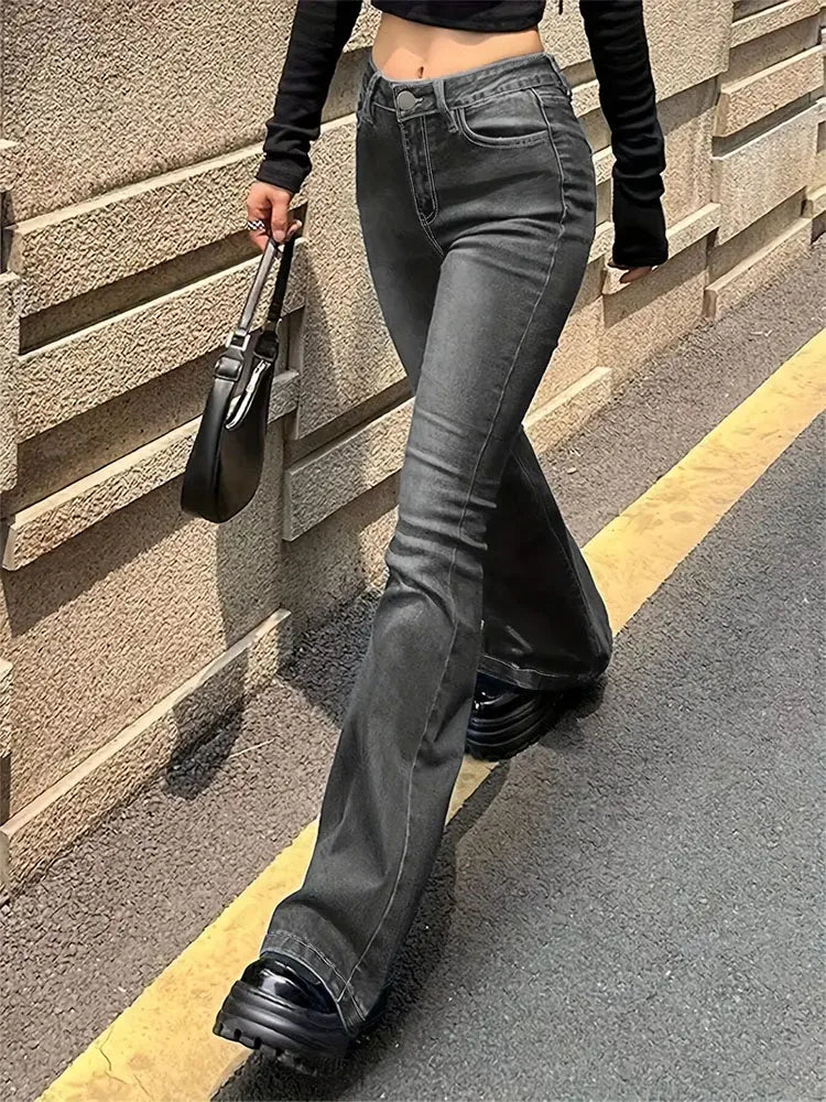 Women Flare Stretch Jean