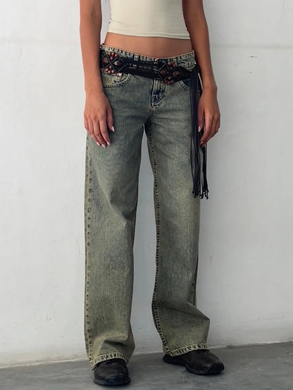 High Waist Baggy Jean