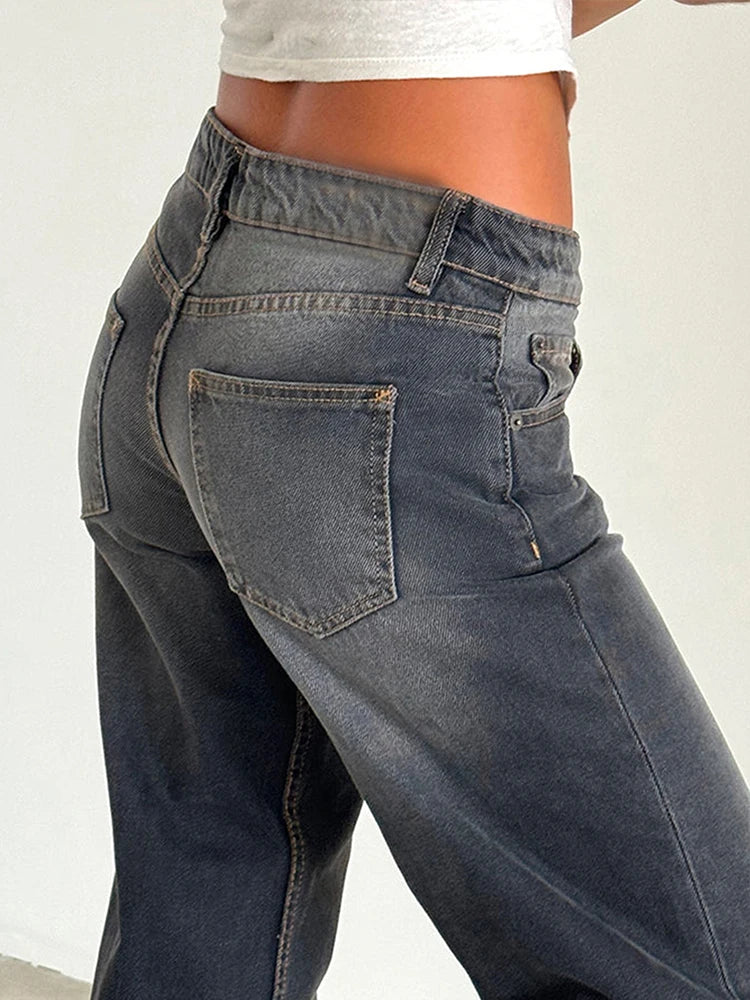 High Waist Baggy Jean