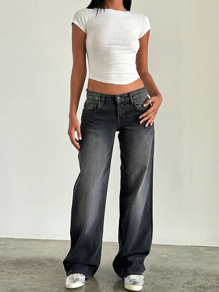 High Waist Baggy Jean