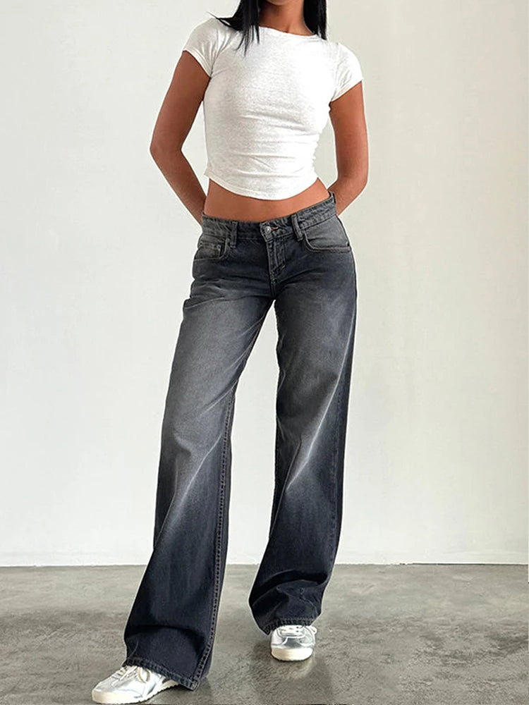 High Waist Baggy Jean