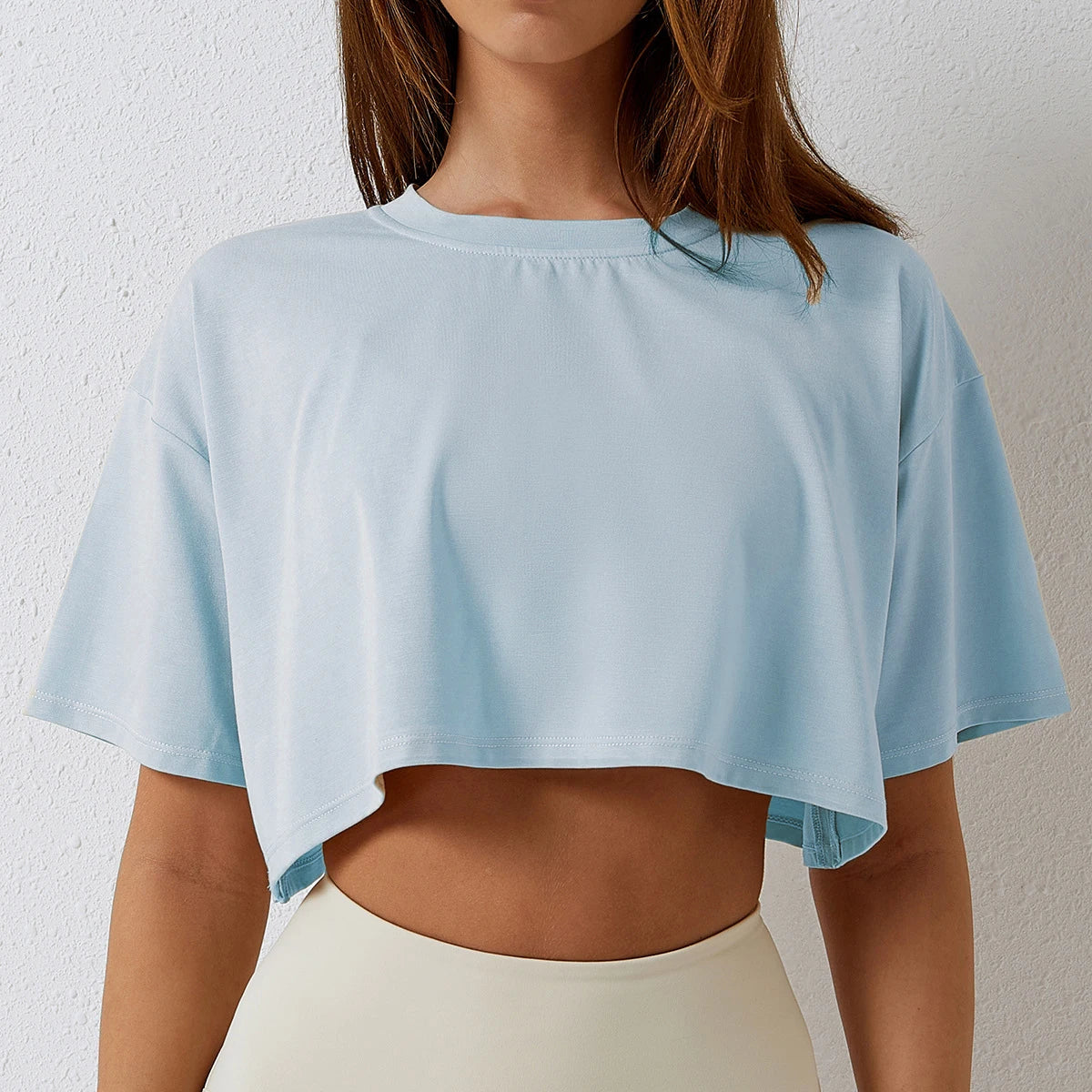 Cotton Short Crop Top