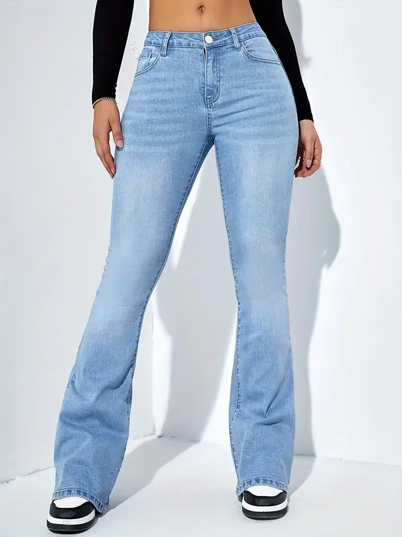 Women Flare Stretch Jean