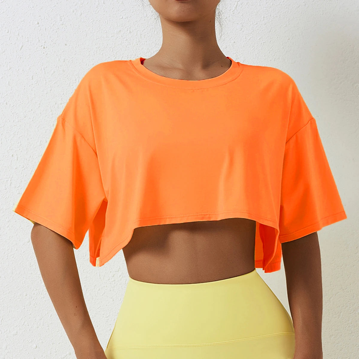 Cotton Short Crop Top